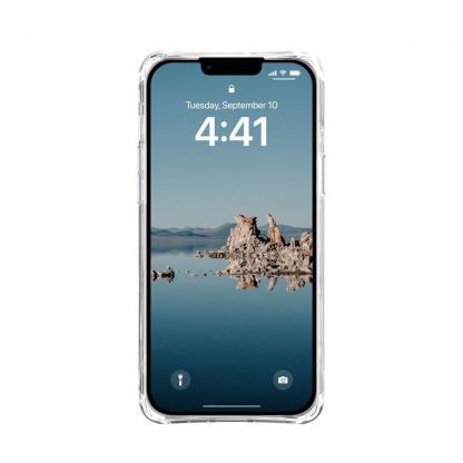 Urban Armor Gear Plyo MagSafe Case - удароустойчив хибриден кейс за iPhone 14 Plus (прозрачен) 9