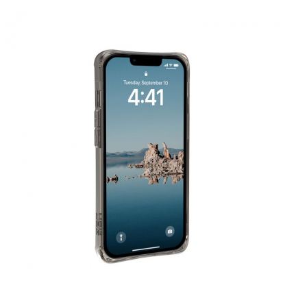 Urban Armor Gear Plyo MagSafe Case - удароустойчив хибриден кейс за iPhone 14 Plus (черен-прозрачен) 7