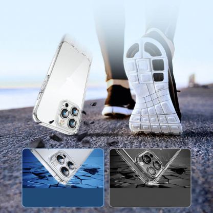 Joyroom Durable Cover Housing Clear (JR-14D3) - силиконов (TPU) калъф за iPhone 14 Plus (прозрачен) 2