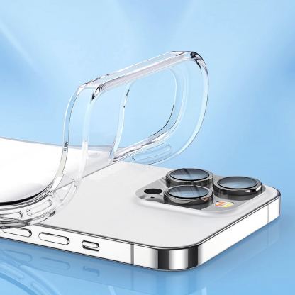 Joyroom Rugged Cover Housing Clear (JR-14X3) - силиконов (TPU) калъф за iPhone 14 Plus (прозрачен) 4