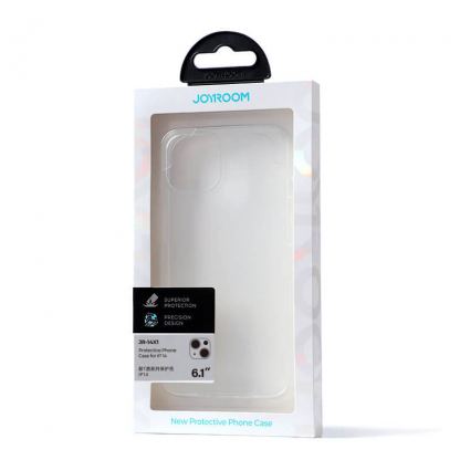 Joyroom Rugged Cover Housing Clear (JR-14X2) - силиконов (TPU) калъф за iPhone 14 Pro (прозрачен) 9