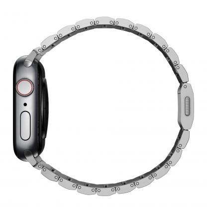Nomad Strap Titanium Band V2 - титаниева каишка за Apple Watch 42мм, 44мм, 45мм, 46мм, Ultra 49мм (сребрист) 4