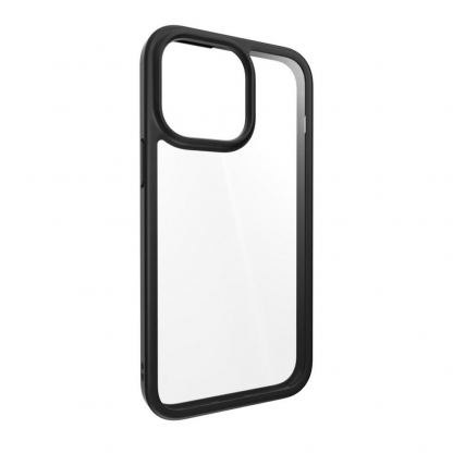 SwitchEasy AERO Plus Case - хибриден удароустойчив кейс за iPhone 14 Pro Max (черен-прозрачен) 3