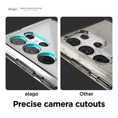 Elago Hybrid Case - хибриден удароустойчив кейс с за Samsung Galaxy S22 Plus (прозрачен) 7