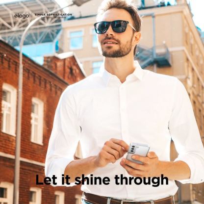 Elago Hybrid Case - хибриден удароустойчив кейс с за Samsung Galaxy S22 (прозрачен) 3