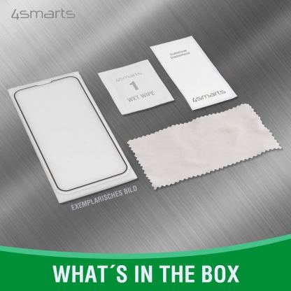 4smarts Second Glass X-Pro Glass - калено стъклено защитно покритие за дисплея на iPhone 14 Plus, iPhone 13 Pro Max (прозрачен) 8