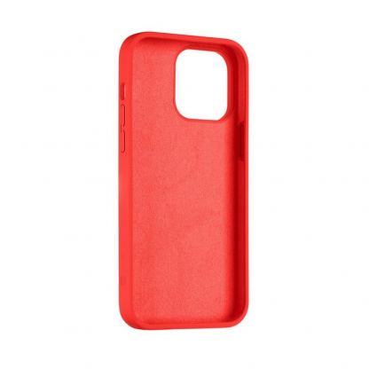 Tactical Velvet Smoothie Cover - силиконов калъф за iPhone 14 Pro Max (червен) 2