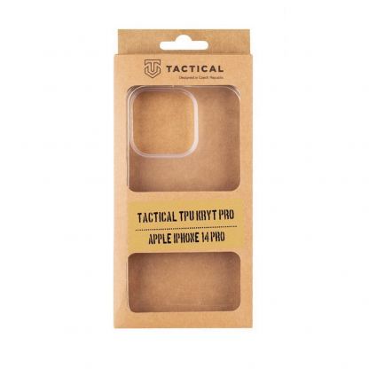 Tactical TPU Cover - силиконов (TPU) калъф за iPhone 14 Pro (прозрачен)  3