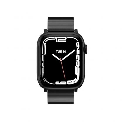 Mageasy Maestro M Magnetic Strainless Steel Band - стоманена, неръждаема каишка за Apple Watch 38мм, 40мм, 41мм (черен) 3