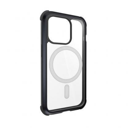 Mageasy Odyssey M Metal Rugged Case With Magsafe - удароустойчив хибриден кейс с Magsafe за iPhone 14 Prо (черен)  3