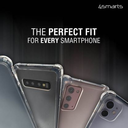 4smarts Hard Cover Ibiza MagSafe Case - хибриден удароустойчив кейс с MagSafe за iPhone 14 Pro (прозрачен) 3