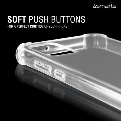 4smarts Hard Cover Ibiza MagSafe Case - хибриден удароустойчив кейс с MagSafe за iPhone 14 Plus (прозрачен) 7