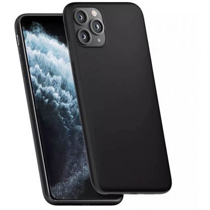 3MK Matt Case - силиконов (TPU) калъф за iPhone 14 Pro (черен) 2