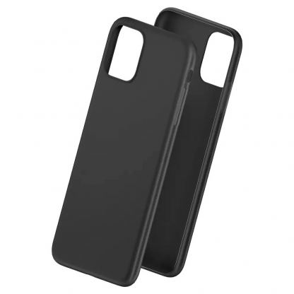 3MK Matt Case - силиконов (TPU) калъф за iPhone 14 Pro (черен) 3