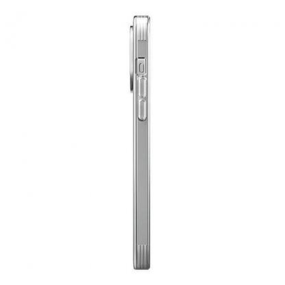 Uniq AirFender Slim Flexible Case - удароустойчив силиконов (TPU) калъф за iPhone 14 (прозрачен) 4