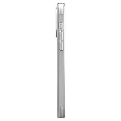 Uniq AirFender Slim Flexible Case - удароустойчив силиконов (TPU) калъф за iPhone 14 Pro Max (прозрачен) 4