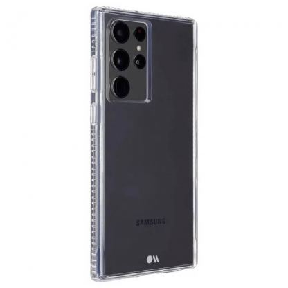 CaseMate Tough Plus Clear Case - кейс с висока защита за Samsung Galaxy S22 Ultra (прозрачен) 3