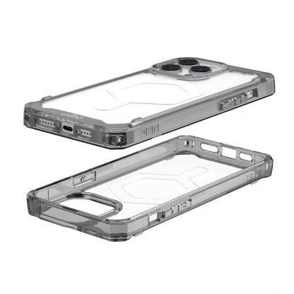 Urban Armor Gear Plyo MagSafe Case - удароустойчив хибриден кейс за iPhone 14 Pro Max (черен-прозрачен) 2