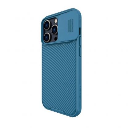 Nillkin CamShield Pro Case - хибриден удароустойчив кейс за iPhone 14 Pro (син) 3