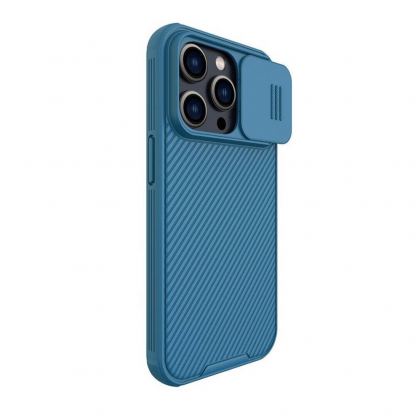 Nillkin CamShield Pro Case - хибриден удароустойчив кейс за iPhone 14 Pro (син) 4