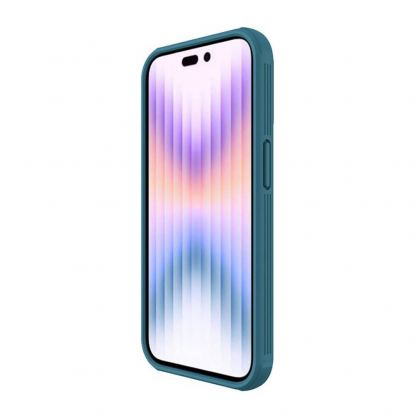 Nillkin CamShield Pro Case - хибриден удароустойчив кейс за iPhone 14 Pro (син) 5