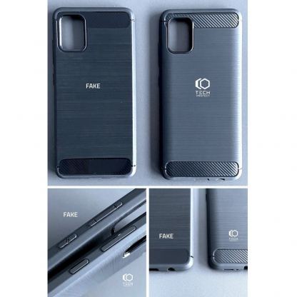 Tech-Protect Carbon Flexible TPU Case  - тънък силиконов (TPU) калъф за Xiaomi 12T, Xiaomi 12T Pro (черен) 9