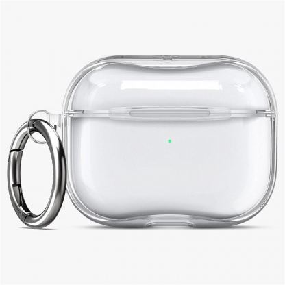 Spigen Ultra Hybrid Case - хибриден удароустойчив кейс с карабинер за Apple Airpods Pro 2 (прозрачен)  11