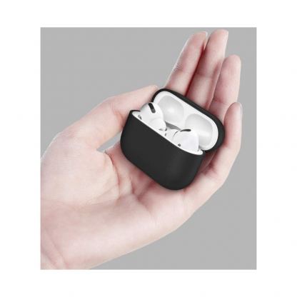 Tech-Protect Icon TPU Case - силиконов (TPU) калъф за Apple AirPods Pro (черен) 2
