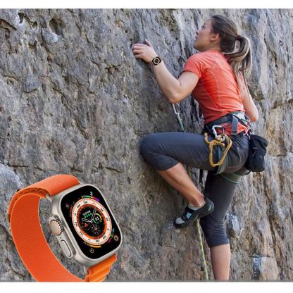 Tech-Protect Nylon Pro Band - текстилна каишка за Apple Watch 42мм, 44мм, 45мм, 46мм, Ultra 49мм (черен) 6