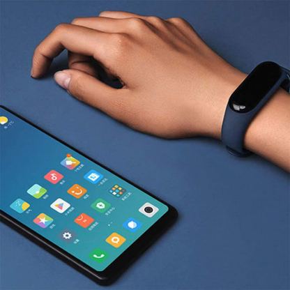 Silicone Xiaomi Mi Band Strap - силиконова каишка за Xiaomi Mi Band 6, Mi Band 5 (розов) 6