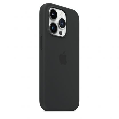 Apple iPhone Silicone Case with MagSafe - оригинален силиконов кейс за iPhone 14 Pro Max с MagSafe (черен) 3