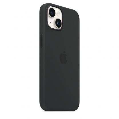Apple iPhone Silicone Case with MagSafe - оригинален силиконов кейс за iPhone 14 Plus с MagSafe (черен) 3