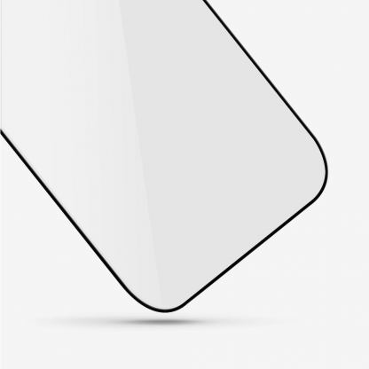 Uniq Optix Vivid Full Cover Tempered Glass - калено стъклено защитно покритие за дисплея на iPhone 14 Plus, iPhone 13 Pro Max (черен-прозрачен) 3