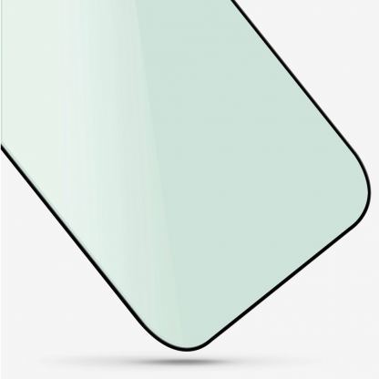 Uniq Optix VisionCare Tempered Glass with Anti Blue Light - калено стъклено защитно покритие със защитен филтър за дисплея на iPhone 14 Pro Max (черен-прозрачен) 3