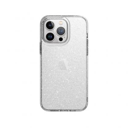 Uniq LifePro Xtreme Glitter Case - хибриден удароустойчив кейс за iPhone 14 Pro (прозрачен) 8