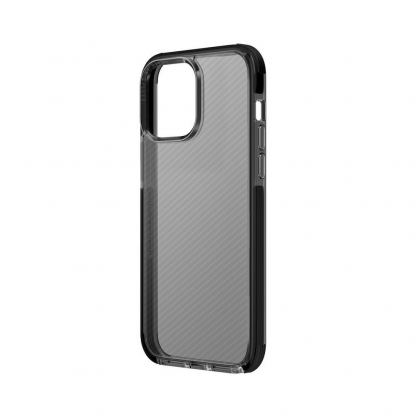 Uniq Combat Aramid Case - хибриден удароустойчив кейс с кевлар за iPhone 14 Pro (черен) 4