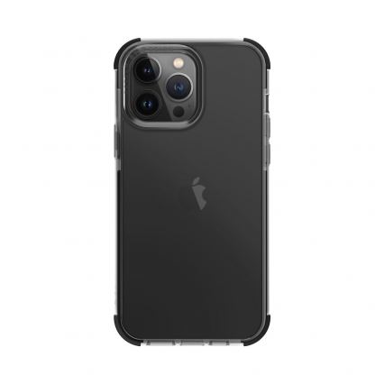 Uniq Combat Case - хибриден удароустойчив кейс за iPhone 14 Pro Max (черен-прозрачен) 7