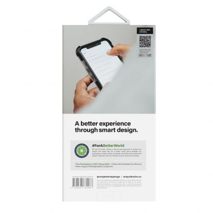 Uniq Combat Case - хибриден удароустойчив кейс за iPhone 14 Pro Max (прозрачен) 2
