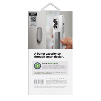 Uniq Heldro Mount Case - хибриден удароустойчив кейс с лента за ръка за iPhone 14 Pro (черен) 2
