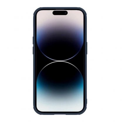 Nillkin Textured S Magnetic Rugged Case - хибриден удароустойчив кейс с MagSafe за iPhone 14 Pro (син) 4