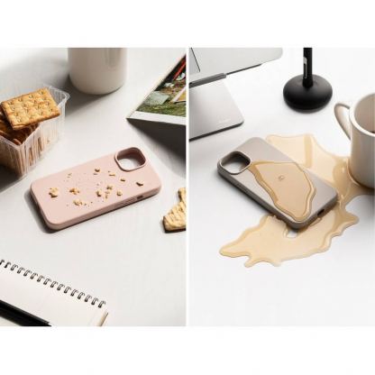 Ringke Soft Silicone Case - силиконов (TPU) калъф за iPhone 14 Pro (тъмнолилав) 8