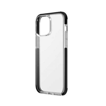 Uniq Combat Case - хибриден удароустойчив кейс за iPhone 14 Pro (черен-прозрачен) 4
