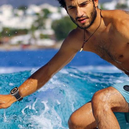 Tech-Protect Iconband Pro Silicone Sport Band - силиконова каишка за Apple Watch 42мм, 44мм, 45мм, 46мм, Ultra 49мм (черен) 4