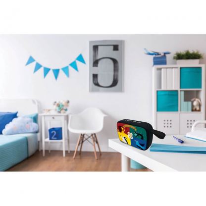 Lexibook Harry Potter Bluetooth Speaker with Radio - безжичен блутут спийкър с FM радио, USB порт и microSD слот (черен) 3