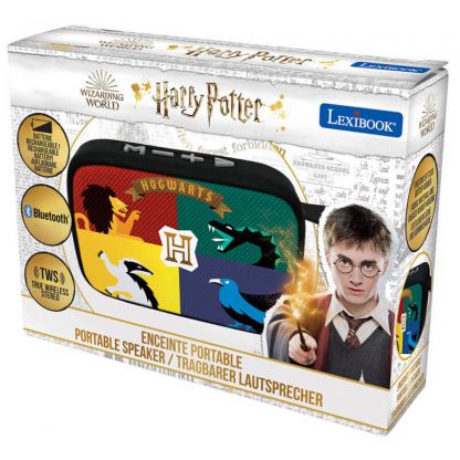 Lexibook Harry Potter Bluetooth Speaker with Radio - безжичен блутут спийкър с FM радио, USB порт и microSD слот (черен) 4