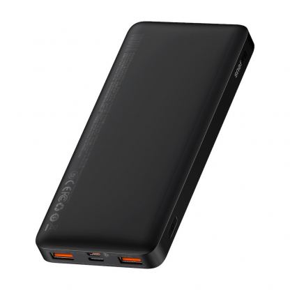 Baseus Bipow Digital Display Power Bank 20W 10000 mAh (PPBD050301) - външна батерия с 1xUSB-C и 2xUSB-A изходи с технология за бързо зареждане (черен) 3