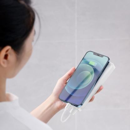 Baseus Bipow Digital Display Power Bank 20W 10000 mAh (PPBD050301) - външна батерия с 1xUSB-C и 2xUSB-A изходи с технология за бързо зареждане (черен) 12