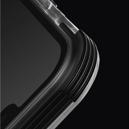 Uniq Combat MagClick Case - хибриден удароустойчив кейс за с MagSafe за iPhone 14 Pro Max (прозрачен) 5