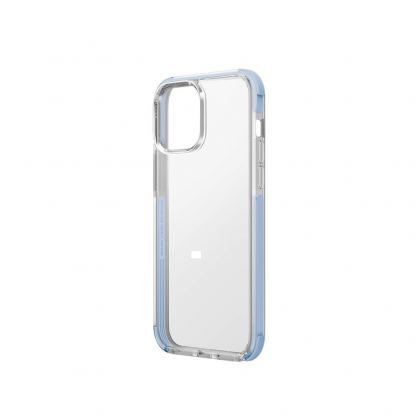 Uniq Combat Case - хибриден удароустойчив кейс за iPhone 14 (син-прозрачен) 2