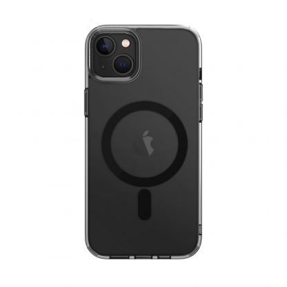 Uniq LifePro Xtreme Magnetic Case - хибриден удароустойчив кейс с MagSafe за iPhone 14 Plus (черен-прозрачен) 2